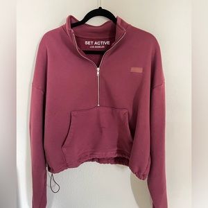 SETActive canyon half zip sweatshirt (M)
